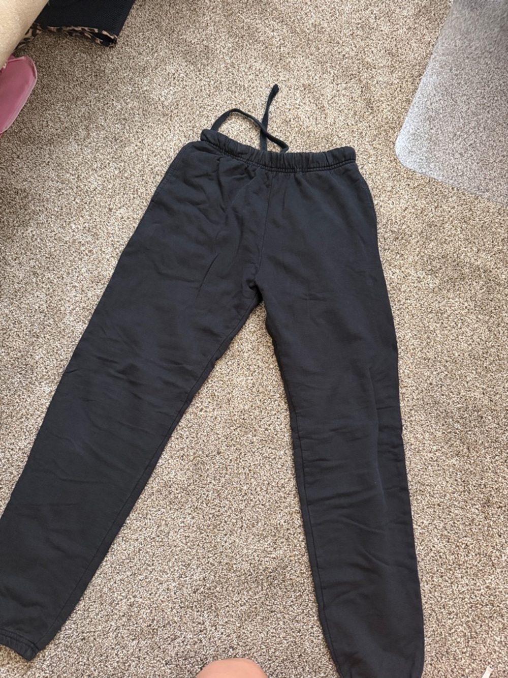 TALENTLESS Black Drawstring Jogger Pants